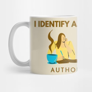 I identify as an Author Mug